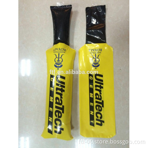 PE Plastic Type and Cheering Stick Type inflatable cheering sticks